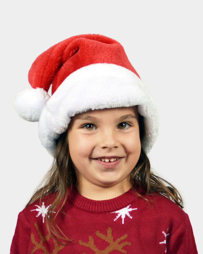 Bonnet de Père Noël pour enfants