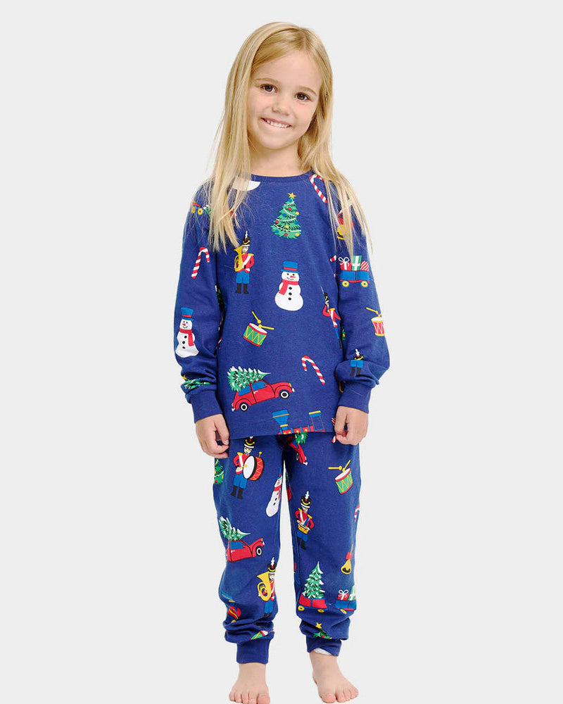 Pyjama de Noël pour Enfants avec Jouets De Noël