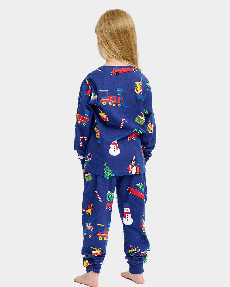 Pyjama de Noël Enfants avec Jouets De Noël