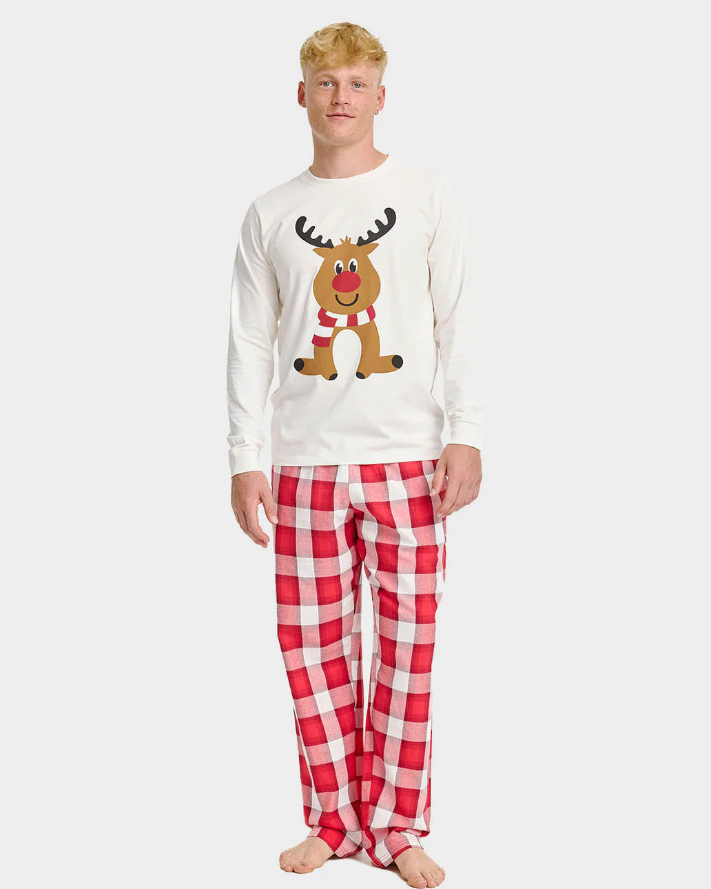 Pyjama de Noël Renne Mignon Homme
