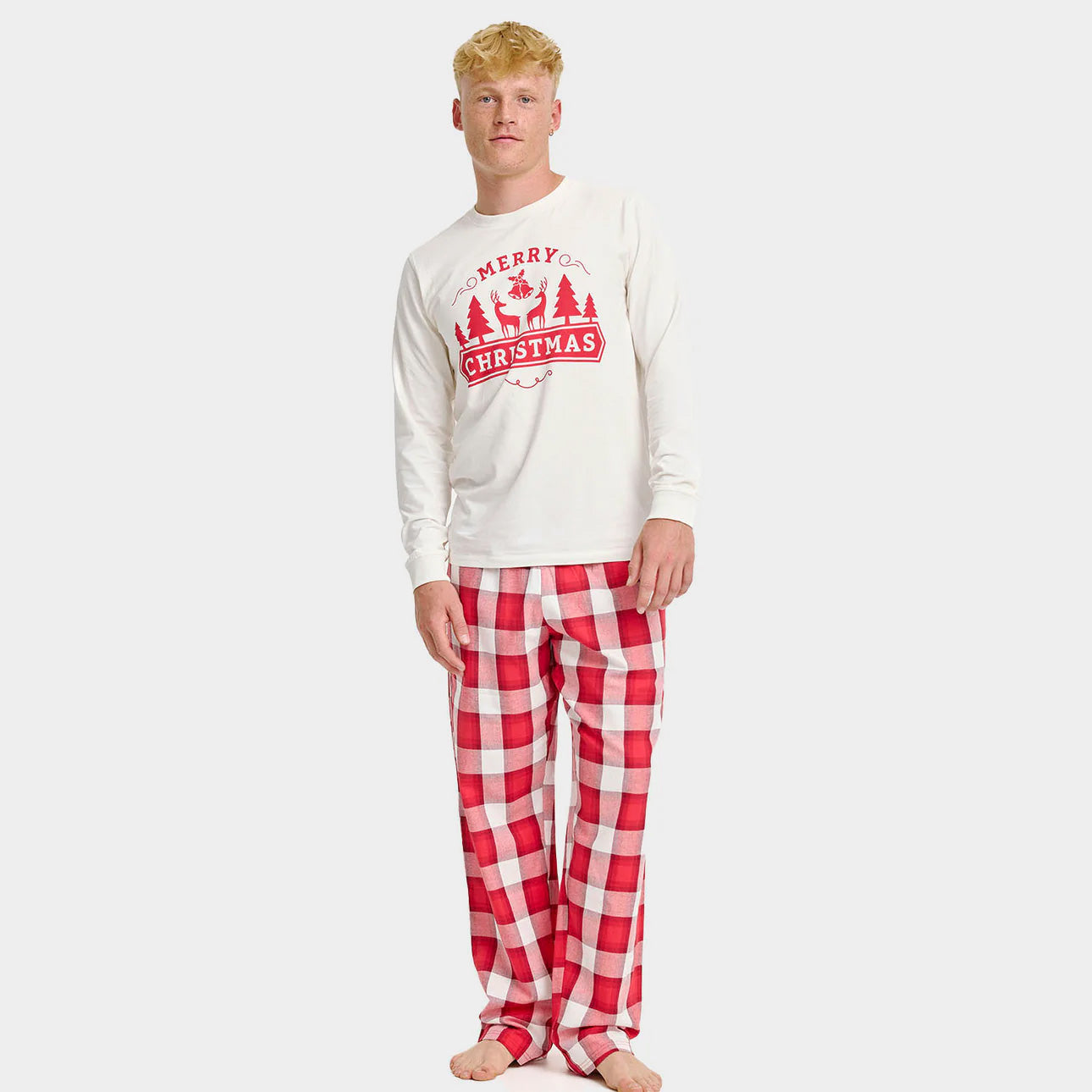 Pyjama de Noël Unisexe Homme Joyeux Noël