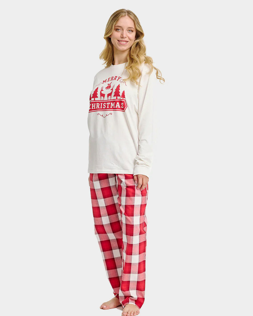 Pyjama de Noël Unisexe Femme Joyeux Noël
