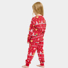 Pyjama de Noël pour Enfant Biscuits de Noël Rouge 
