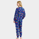 Pyjama de Noël Femme Famille avec Jouets De Noël

