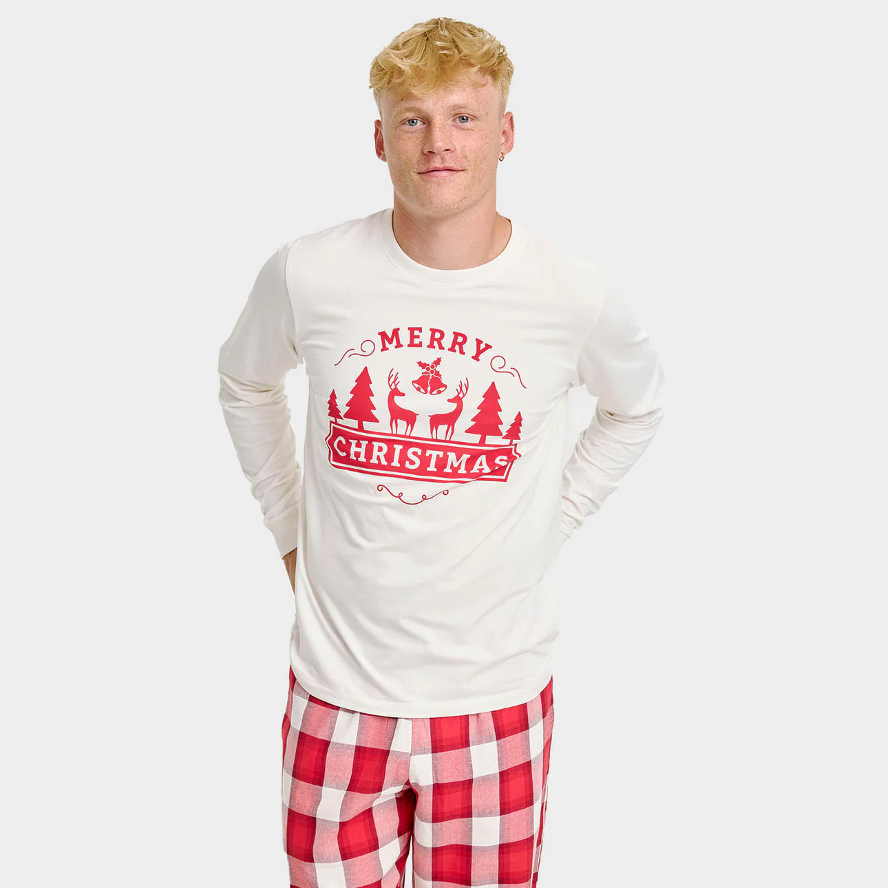 Pyjama de Noël Unisexe Homme Joyeux Noël

